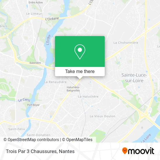 Mapa Trois Par 3 Chaussures