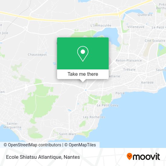 Ecole Shiatsu Atlantique map