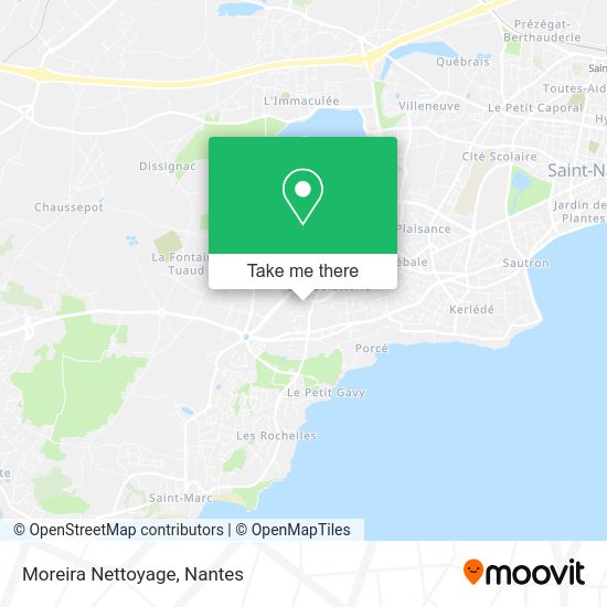 Moreira Nettoyage map