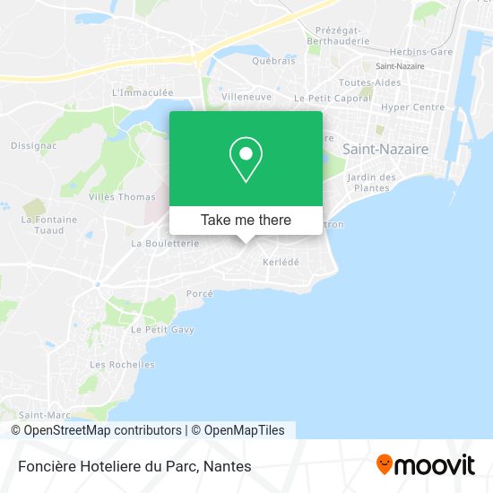 Foncière Hoteliere du Parc map