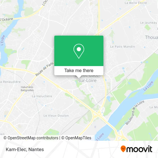 Mapa Kam-Elec