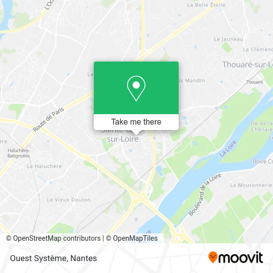 Ouest Système map