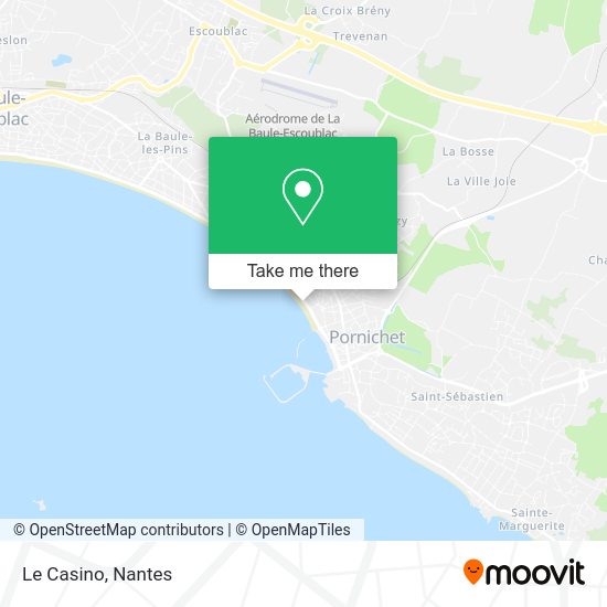 Le Casino map