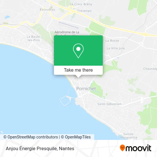 Anjou Énergie Presquile map