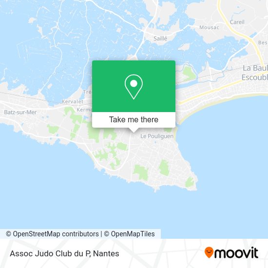 Assoc Judo Club du P map