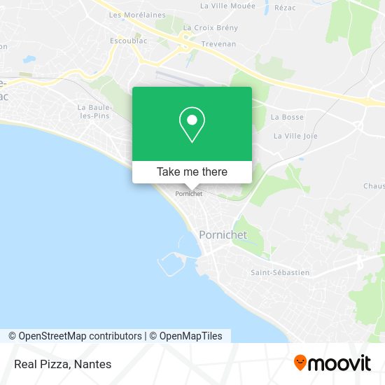 Real Pizza map