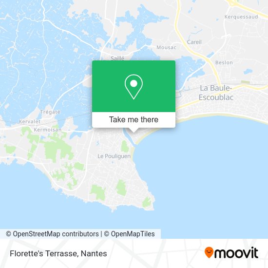 Florette's Terrasse map