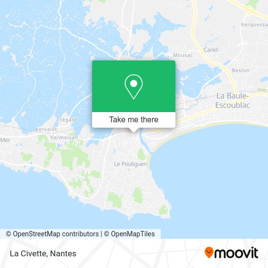 La Civette map