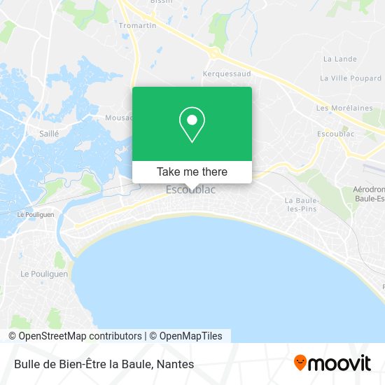 Bulle de Bien-Être la Baule map