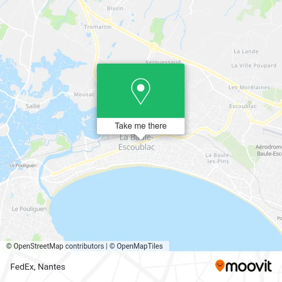 Mapa FedEx