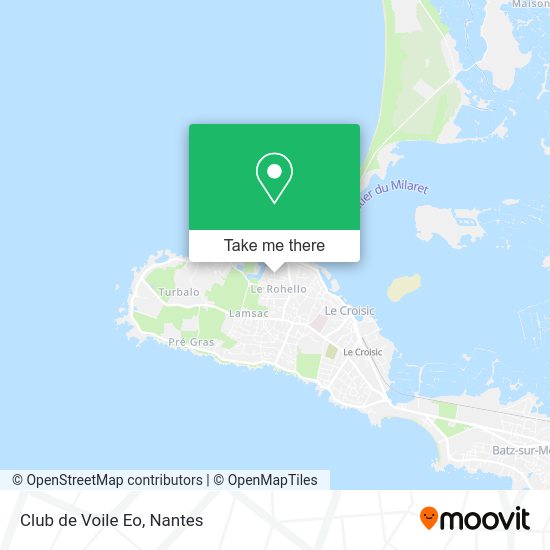Club de Voile Eo map