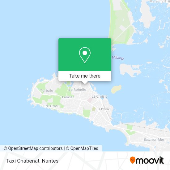 Taxi Chabenat map