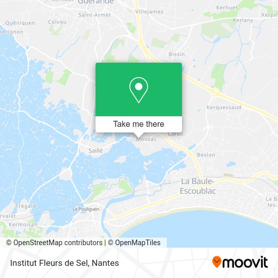 Institut Fleurs de Sel map
