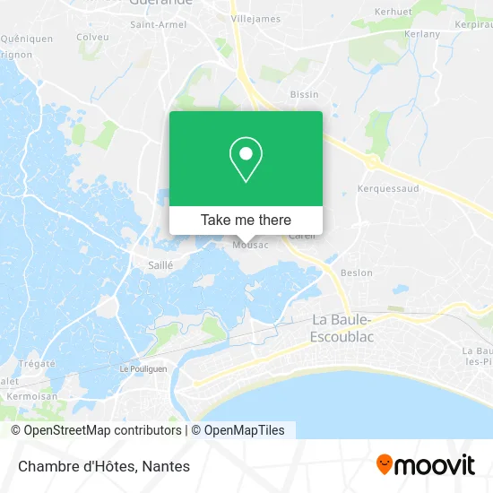 Chambre d'Hôtes map