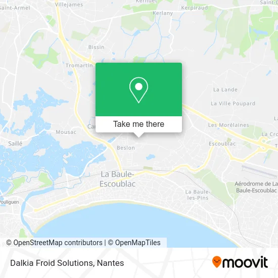 Dalkia Froid Solutions map