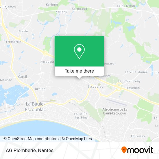 AG Plomberie map