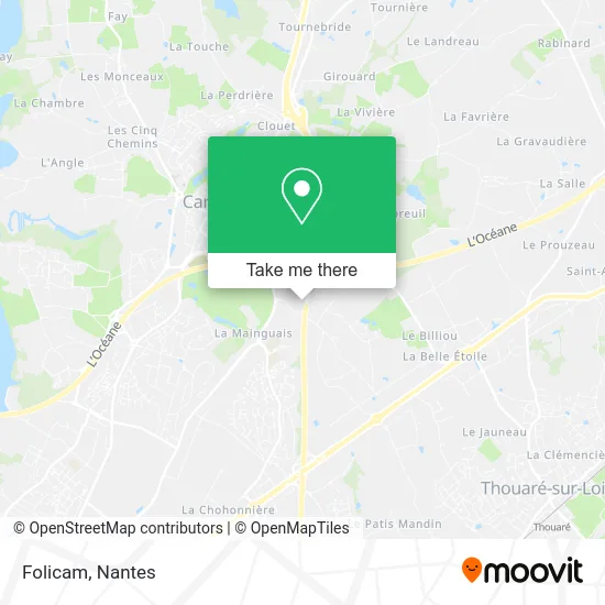 Folicam map