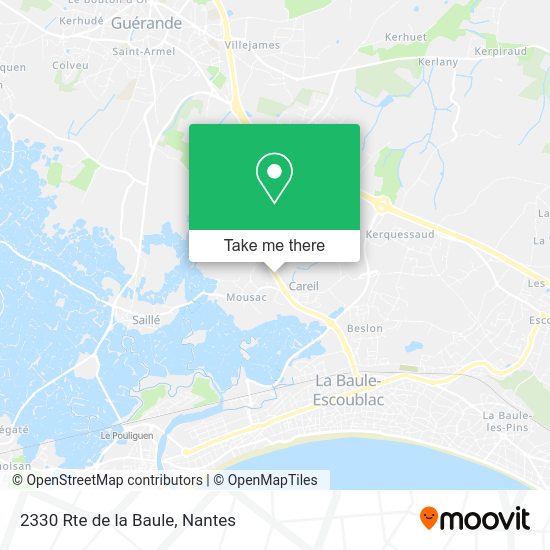 2330 Rte de la Baule map
