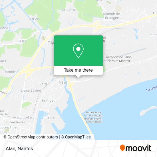 Mapa Alan