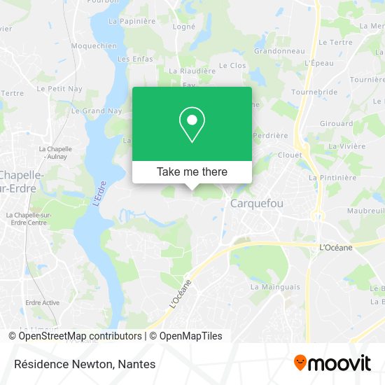 Résidence Newton map