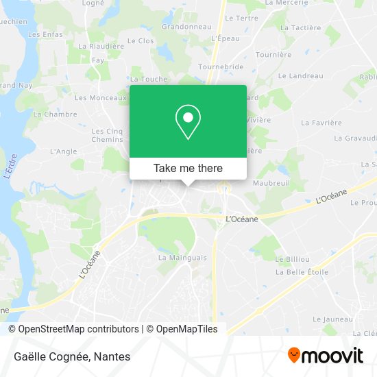 Gaëlle Cognée map
