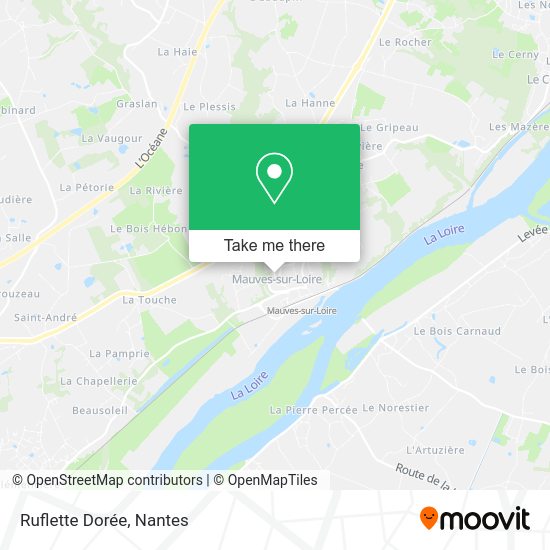 Ruflette Dorée map