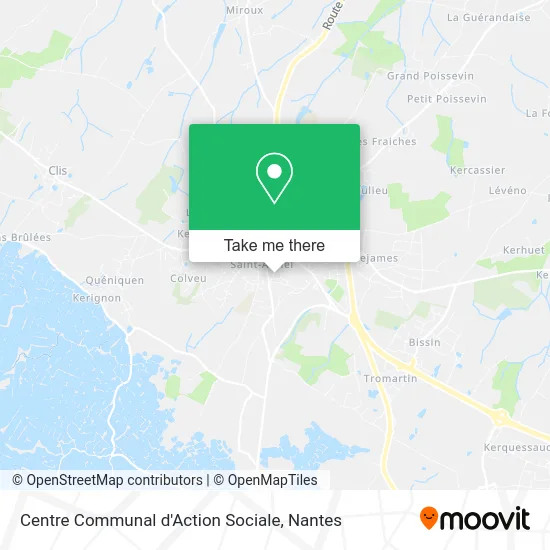 Centre Communal d'Action Sociale map