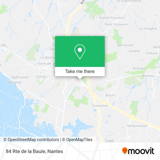 84 Rte de la Baule map