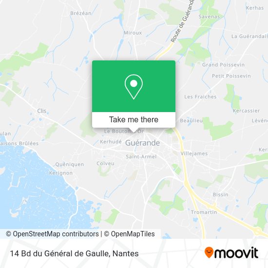 14 Bd du Général de Gaulle map