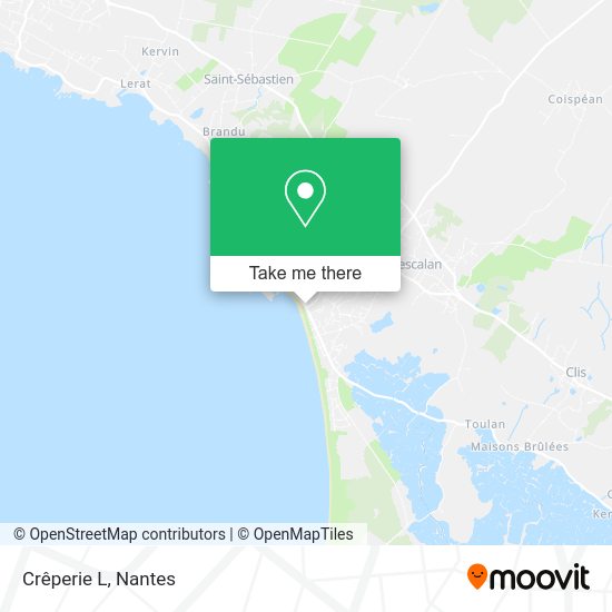 Crêperie L map