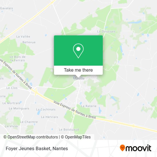 Foyer Jeunes Basket map