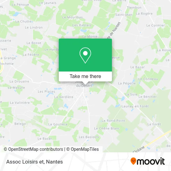 Mapa Assoc Loisirs et