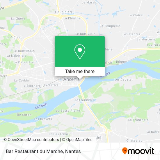Bar Restaurant du Marche map