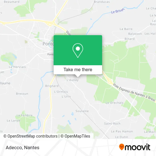 Mapa Adecco