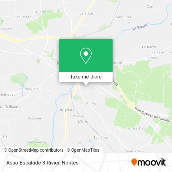 Mapa Asso Escalade 3 Rivier