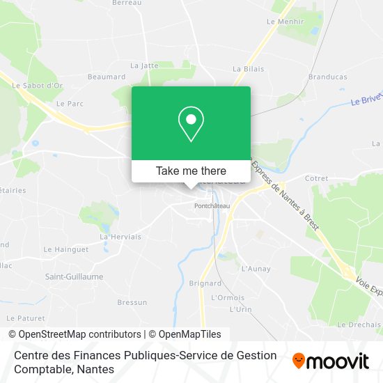 Centre des Finances Publiques-Service de Gestion Comptable map