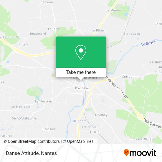 Danse Attitude map