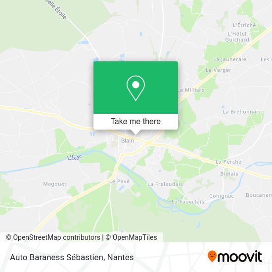 Auto Baraness Sébastien map