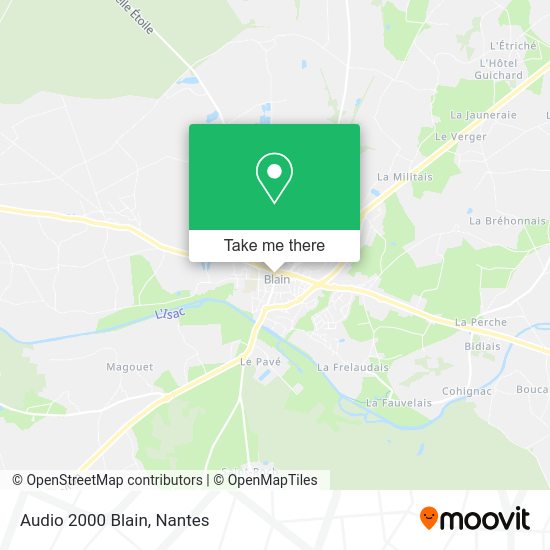 Audio 2000 Blain map