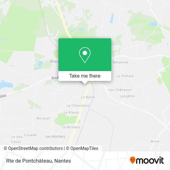 Rte de Pontchâteau map