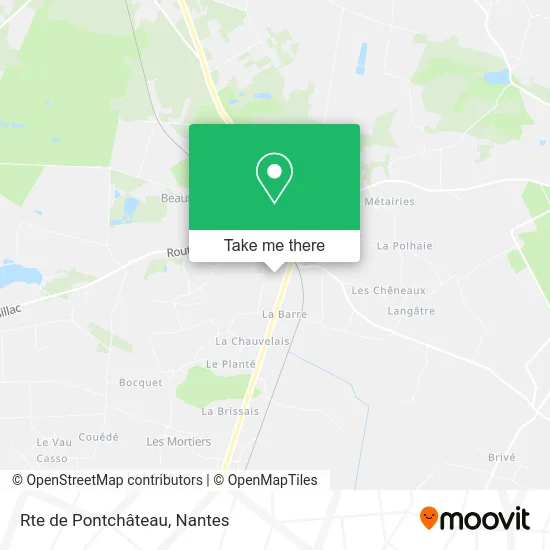 Rte de Pontchâteau map