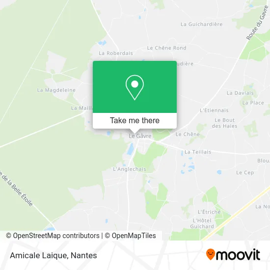 Mapa Amicale Laique