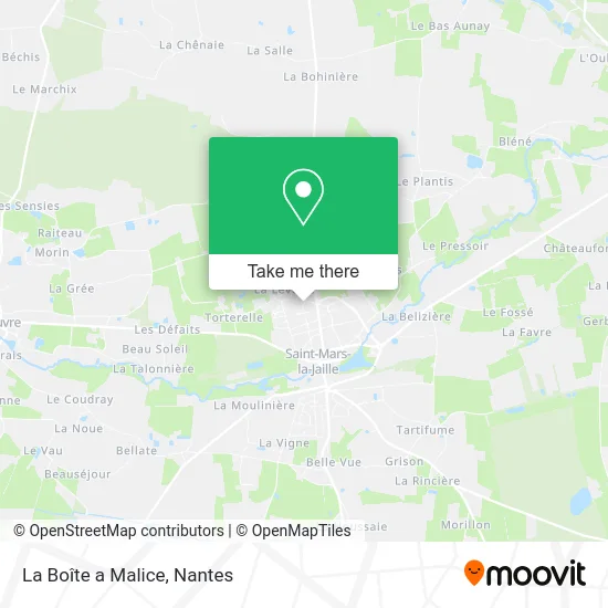La Boîte a Malice map