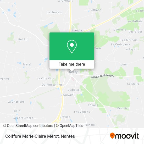 Coiffure Marie-Claire Mérot map
