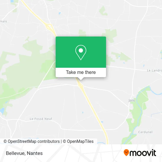 Bellevue map