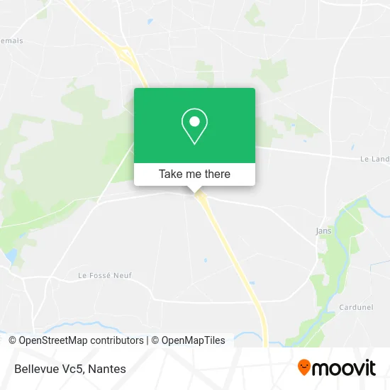 Mapa Bellevue Vc5
