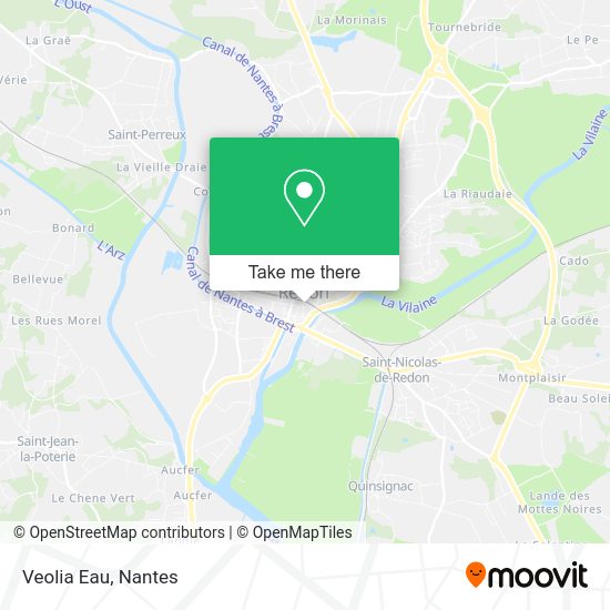 Veolia Eau map