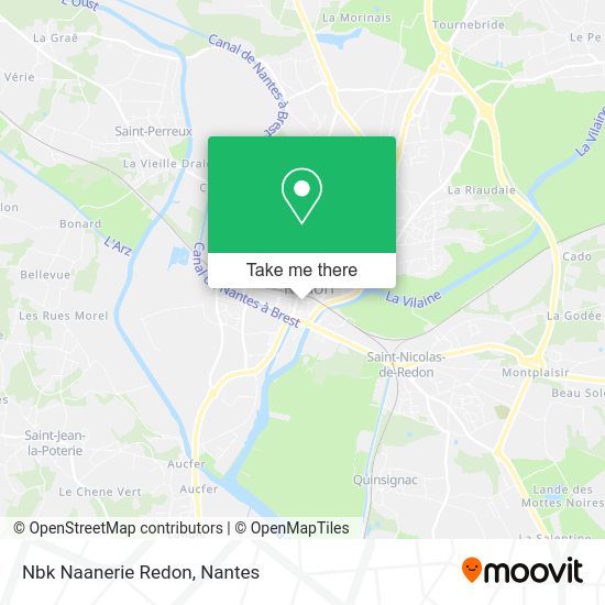 Nbk Naanerie Redon map
