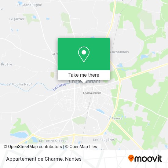 Appartement de Charme map