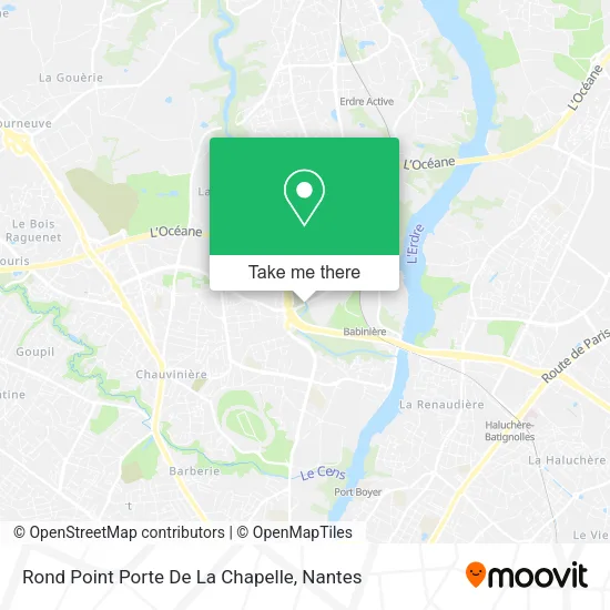 Rond Point Porte De La Chapelle map